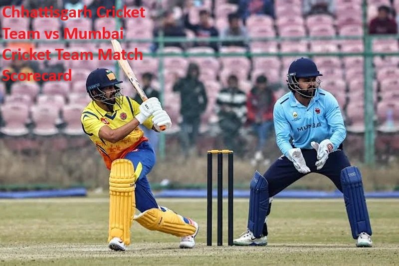 Chhattisgarh Cricket Team vs Mumbai Cricket Team Match Scorecard