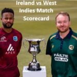 Ireland vs West Indies Match Scorecard