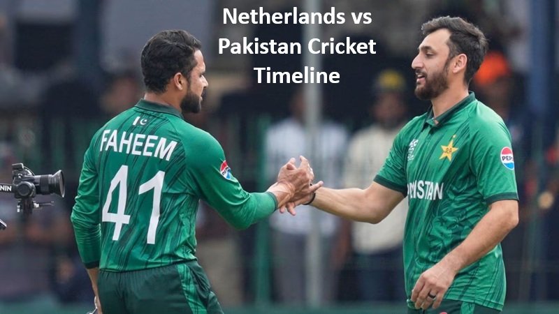 Netherlands vs Pakistan Cricket Timeline