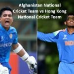 Afghanistan National Cricket Team vs Hong Kong National Cricket Team