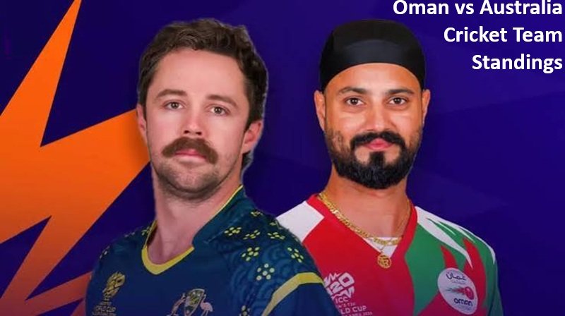 Oman vs Australia Cricket Team Standings