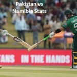Pakistan vs Namibia Stats